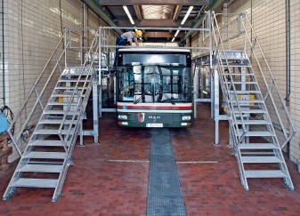 Effiziente Wartung und Produktion in der Busindustrie