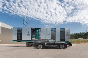 Mobile Tankstelle für Wasserstofffahrzeuge 