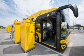 Fast charging for electric buses
