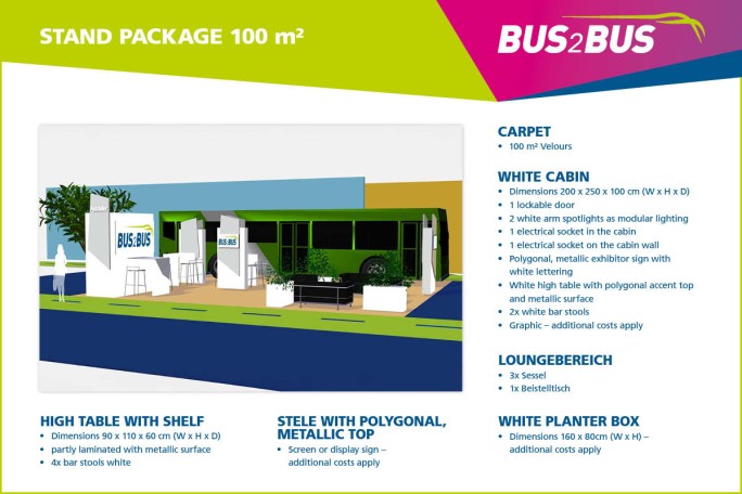 Stand Package 100m² 