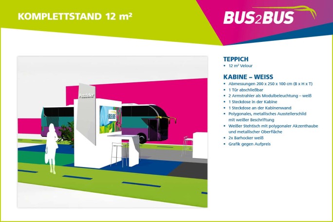 Komplettstand 12m²