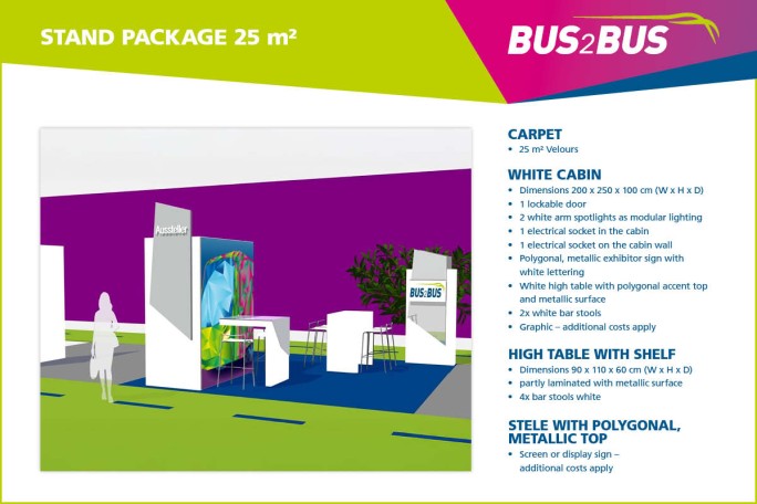 Stand Package 25m² 